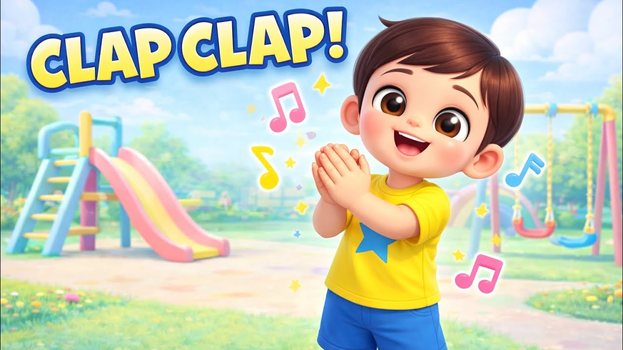 Clap Clap! 👏 Clap Your Hands with Timo | Fun Action Song for Toddlers | Nursery rhymes 