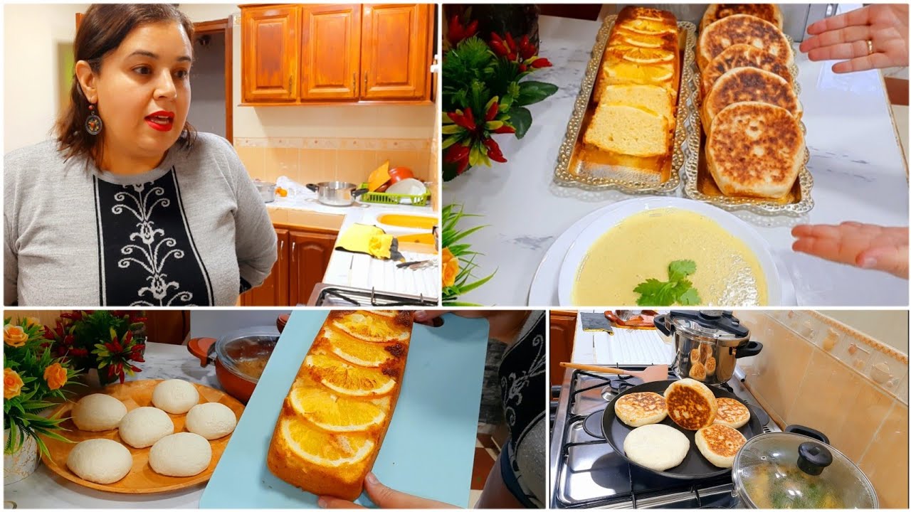 روتين يومي محفز 🚨اروع الوصفات👌خبيزات محشية سهلة وسريعة🌮موسكوتشو بالبرتقال🍊حساء بواكاسي🥣