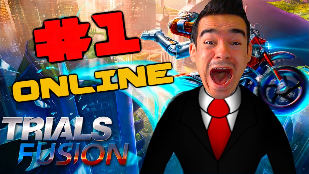 Trials Fusion : Online Let's Play #1 [FACECAM] - SLENDER SPECIAL !! HD