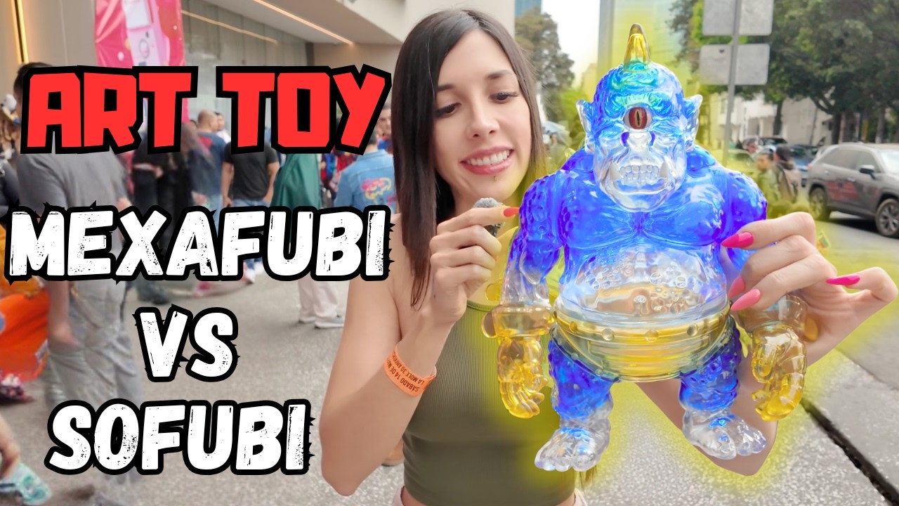 Los NUEVOS ART TOY sofubi MEXICANO y JAPON&Eacute;S