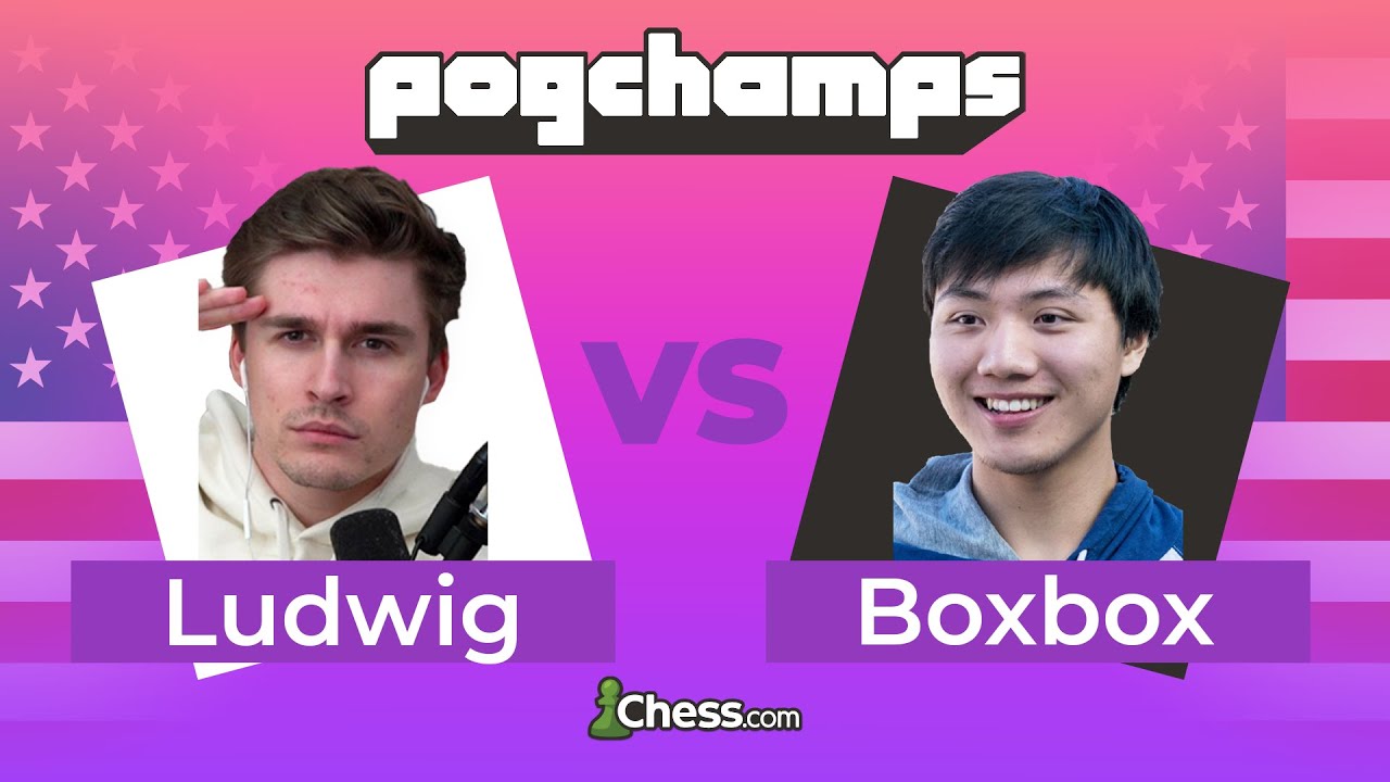 @BoxboxMisses Multiple Winning Chances vs @Ludwig | Chess.com PogChamps