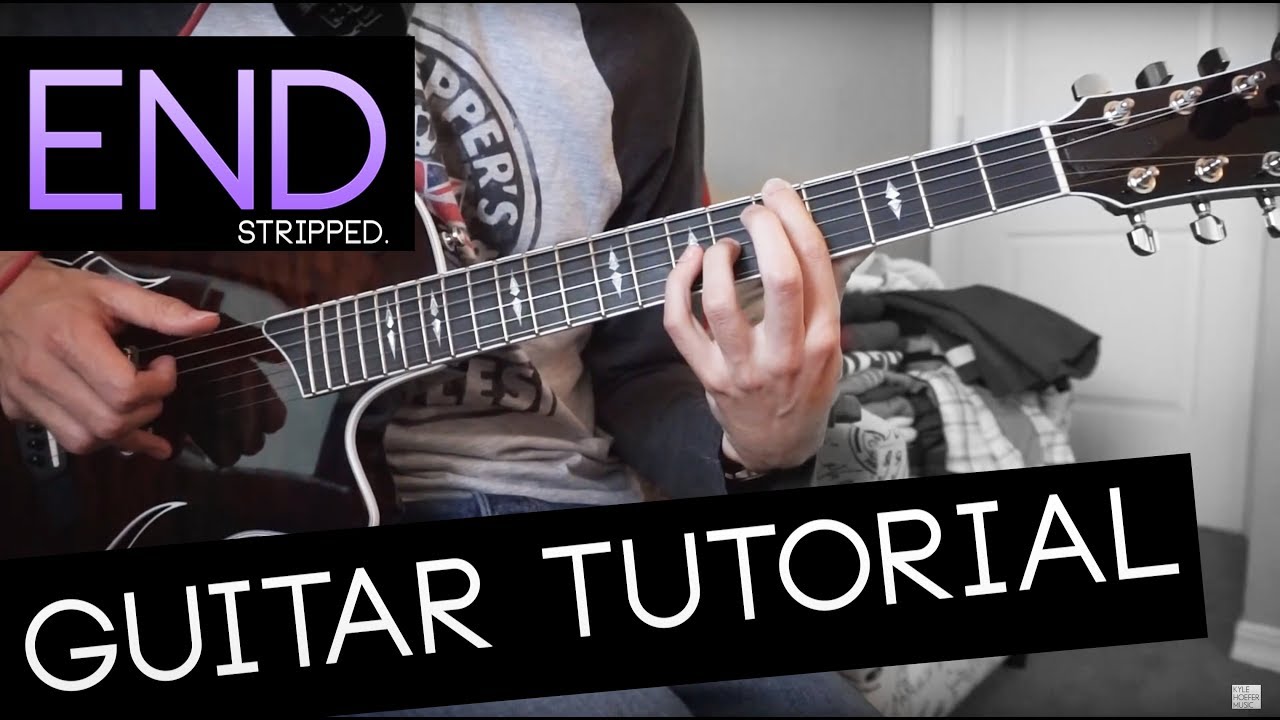 end (stripped.) Guitar Tutorial - Jeremy Zucker