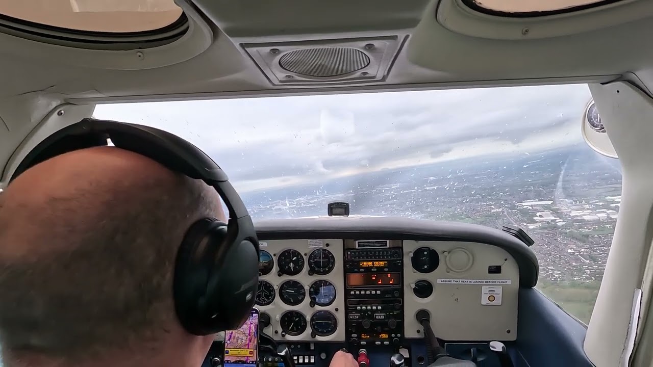 G-BOIL Manchester Airport zone entry