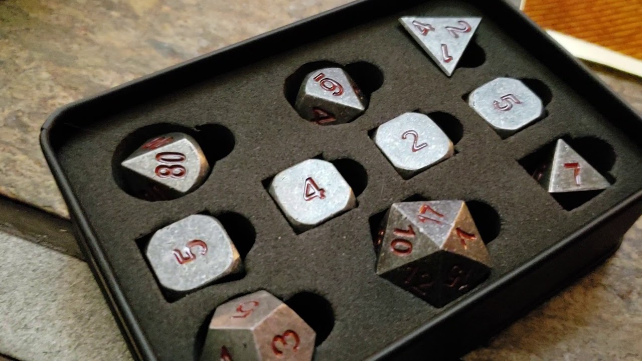 REVIEW: Forged Dice - D&D dice