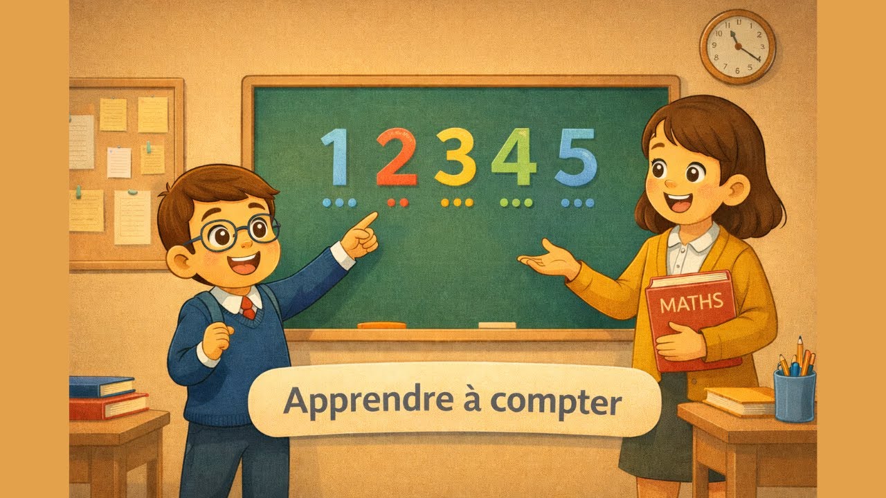 📚Apprendre à compter📚- comptine pour enfants