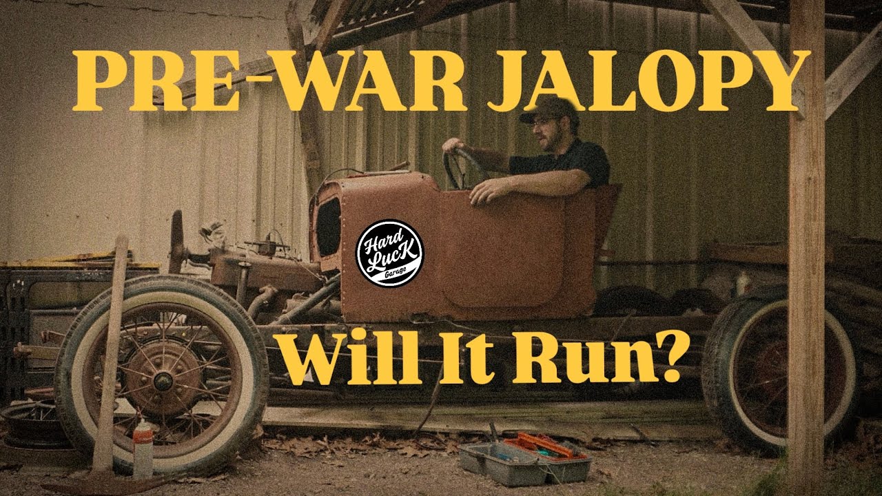 Part 1  |  Will this Forgotten Ford Model A Engine ever run again? Pre-War Jalopy Build