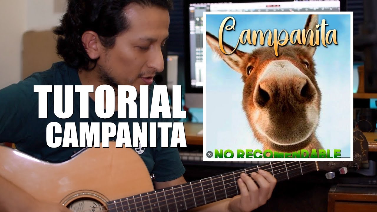 Como tocar Campanita - No Recomendable (Aprende a tocarla paso a paso) #norecomendable