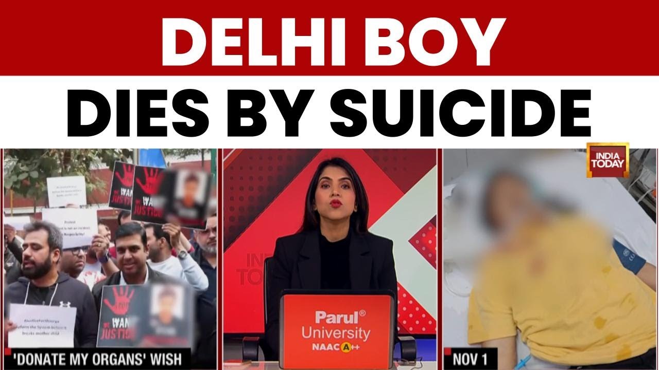 Delhi Boy Dies by Suicide, Note Alleges Harassment by School Teachers, Sparks Protests | India Today