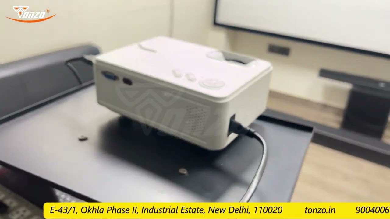 TONZO LS 112 Projector Unboxing 📦 | Home Theater in a Box!