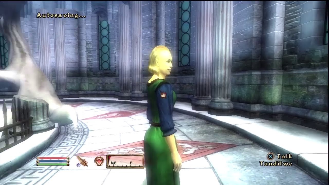 Oblivion Voice Actor - 'Let me do that one again'.