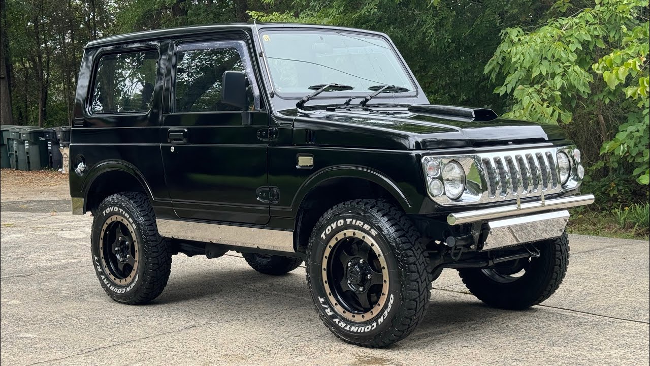 Обзор и тест-драйв Suzuki Jimny 1996 года!