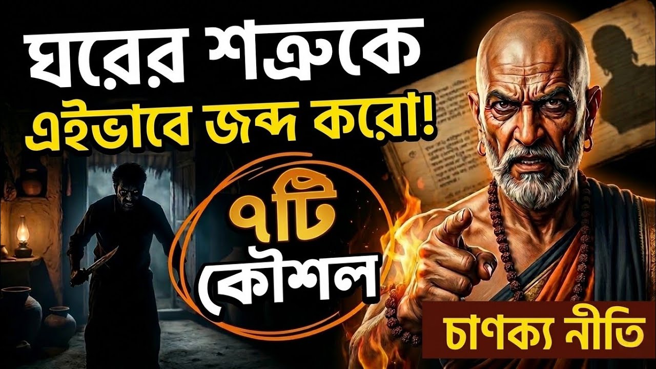 চাণক্য নীতি: ঘরের শত্রুকে চেনার এবং জব্দ করার ৭টি গোপন উপায় | শত্রুকে জব্দ করার উপায়