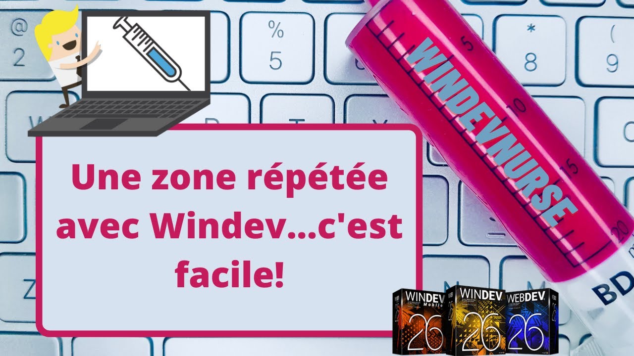 058. Le champs zone répétée avec Windev.