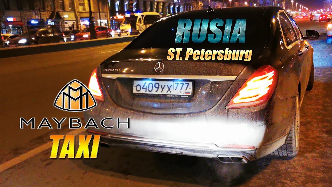 Cât costă o cursă cu MAYBACH Taxi în Rusia?