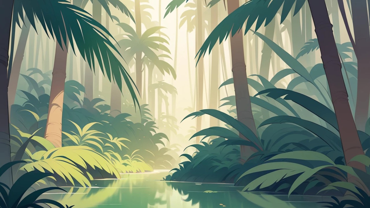 Tropical Jungle River Sounds | 6 Hours of Nature Ambience for Sleep and Relaxation