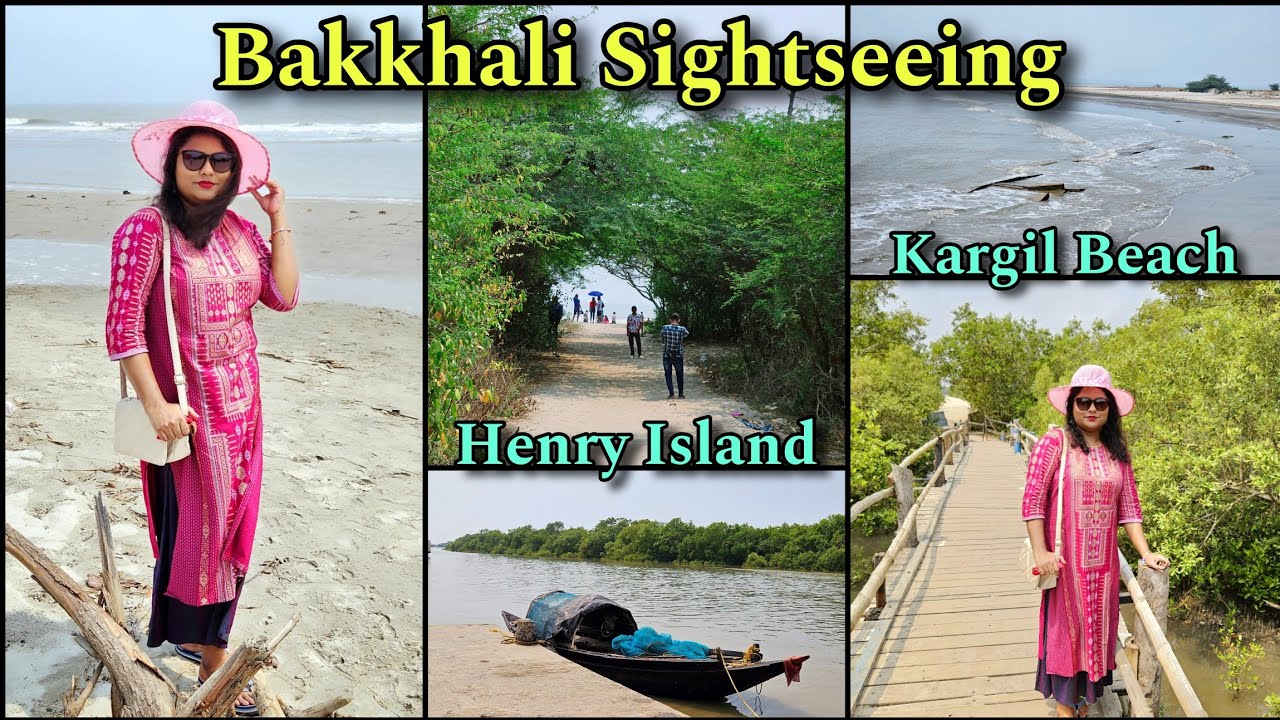 Bakkhali Sightseeing | Bakkhali Tourist Places | Henry Island, Frazerganj, Kargil Beach Bakkhali