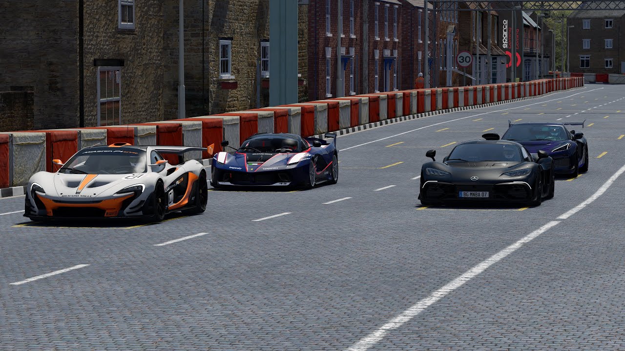 Chevrolet Corvette C8 ZR1 VS Mclaren P1 GTR VS Mercedes AMG One VS Ferrari FXXK At highland Long