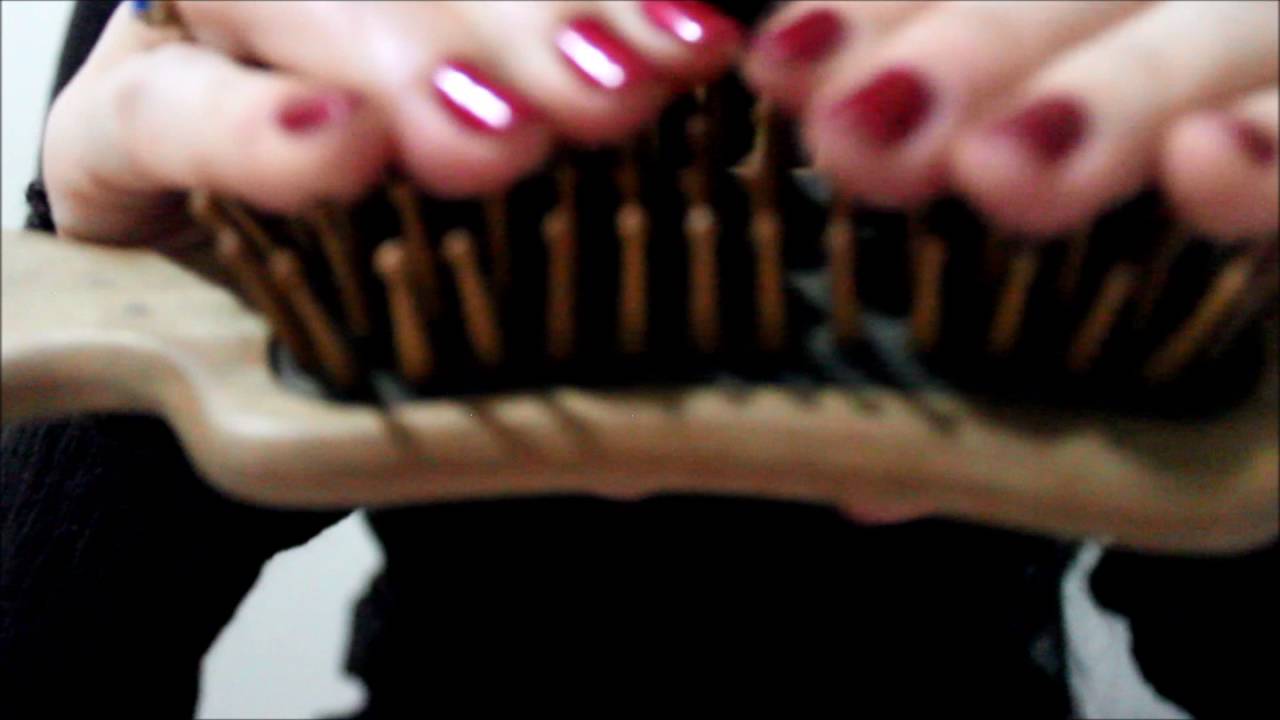 ASMR Sussurro Tapping Escova de Cabelo e Pincel
