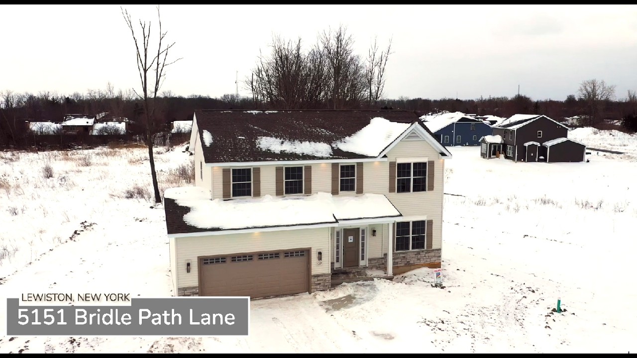 5151 Bridle Path Lane, Lewiston NY - Live Walkthrough Video