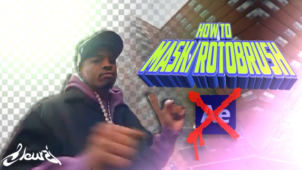 How To Mask/Rotobrush Without After Effect (EASY)
