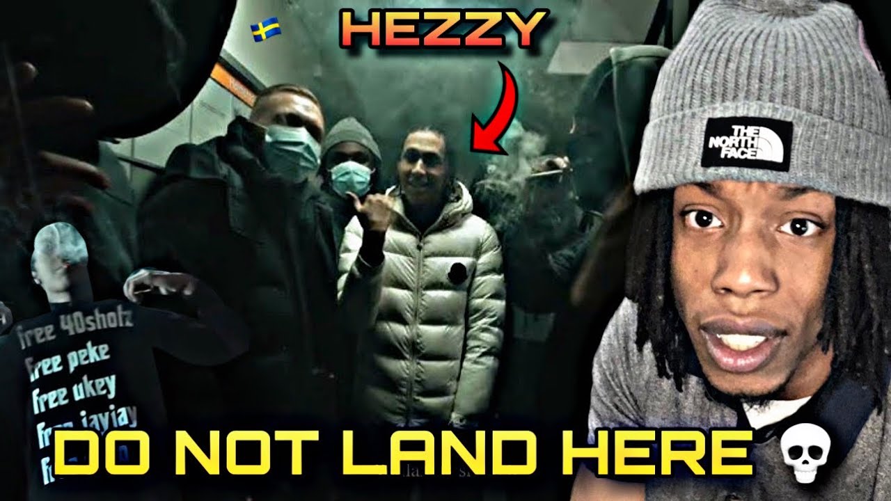 🥷🏾A REAL YN 🇸🇪HIS AURA IS MENACING Hezzy - Ready 4 War  |@bookofjah1| Swedish Reaction #rap #hezzy