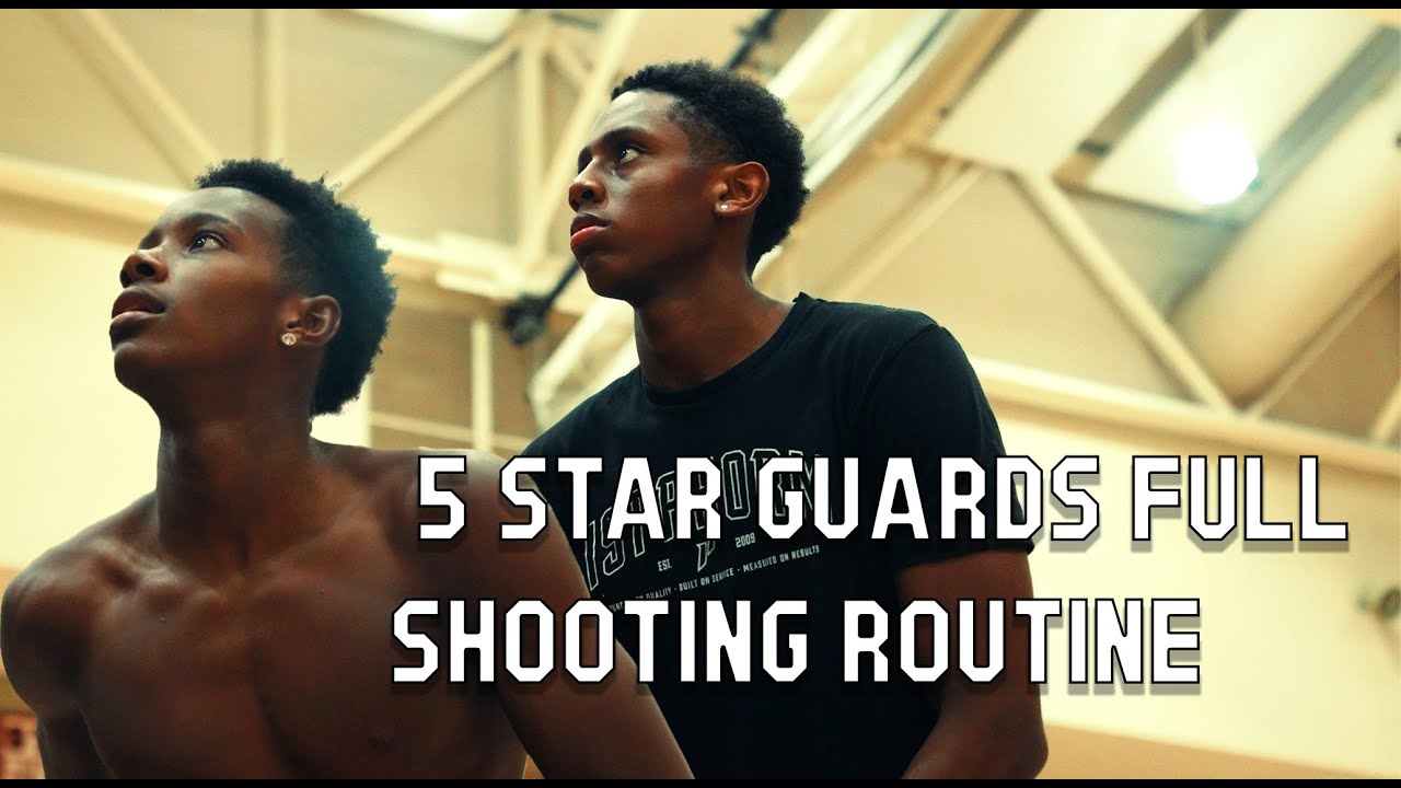 5 Star Brandon McCoy and Christian Collins FULL SHOOTING WORKOUT Pt. 2!