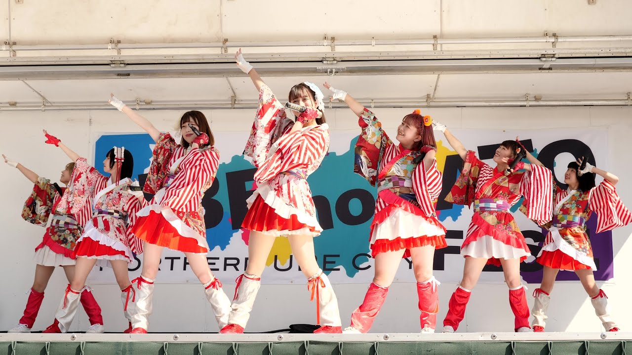 BANZAI JAPAN [4K/60P] うべの里アートフェスタ2022 (2022/10/1 アイドル Japanese idol バンザイジャパン)