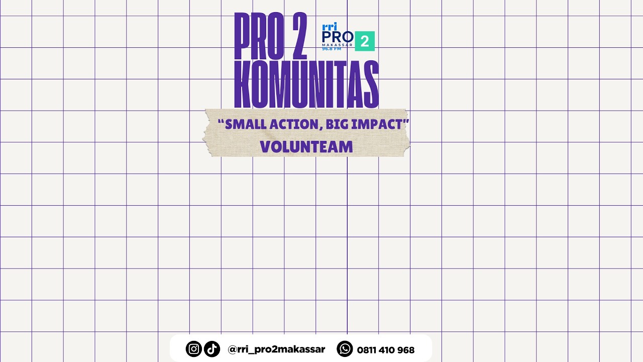 Small Action, Big Impact - Sabtu, 14 Februari 2026