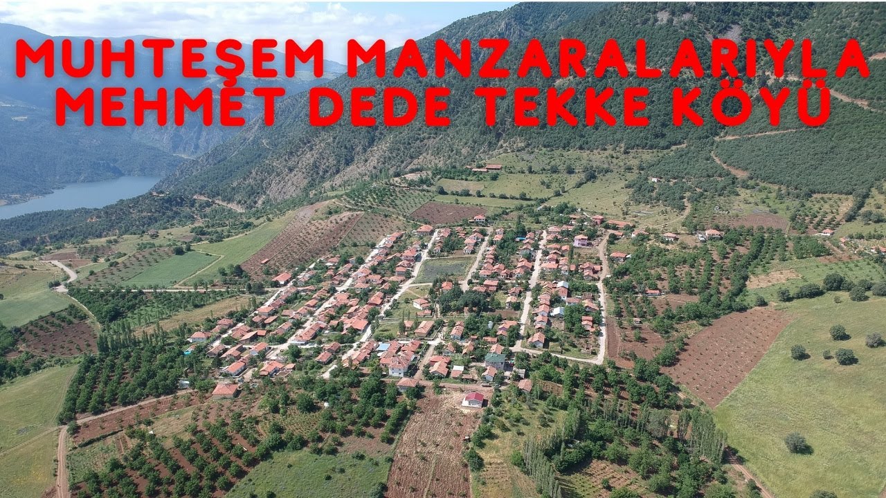 Mehmet Dede Tekke K&ouml;y&uuml; Drone &Ccedil;ekimi (Haziran 2019)