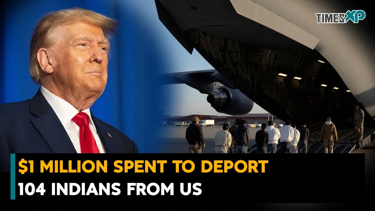 $1 Million Spent To Deport 104 Indians From The US