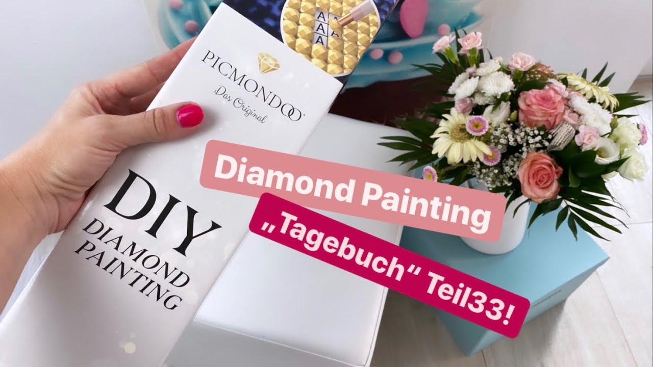 Diamond Painting „Tagebuch“ Teil33. / Picmondoo Update ✅ Was ist das für ne Schablone!? 🧐