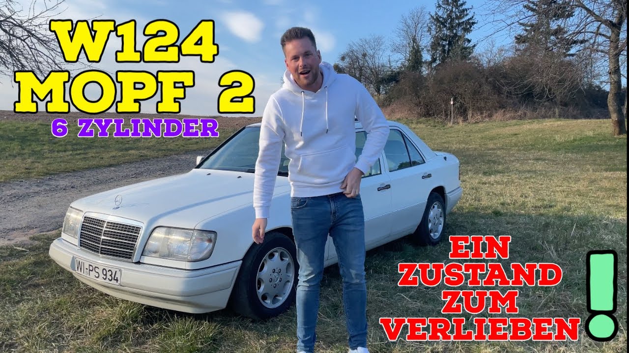 Mercedes Benz W124 aus erster Hand! - Wir zeigen euch den Traum einer weißen E-Klasse der 90er