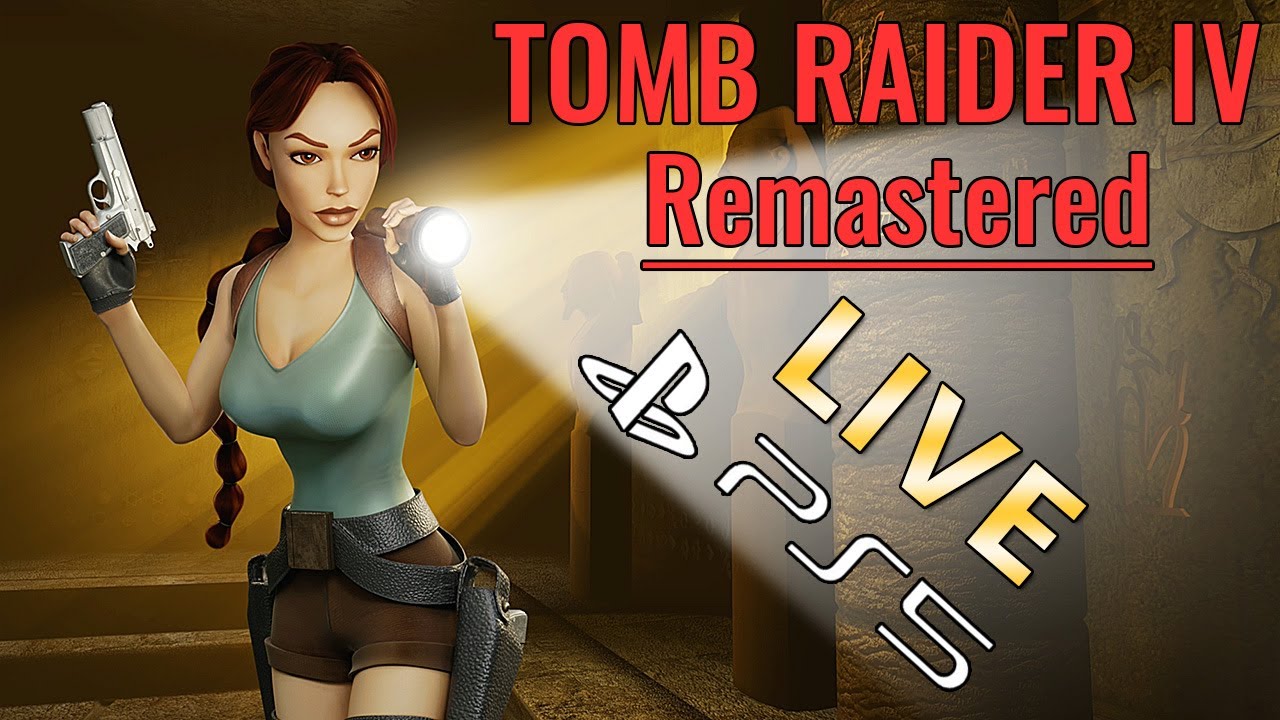 TOMB RAIDER IV Remastered | LIVE (PS5/Deutsch)