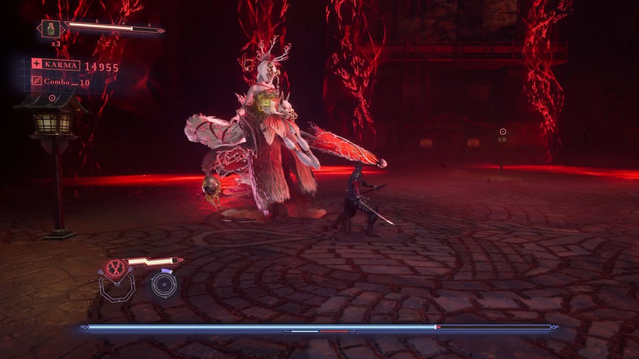 Ninja Gaiden 4 - Fight with Kitsune Courtesan in hard difficulty