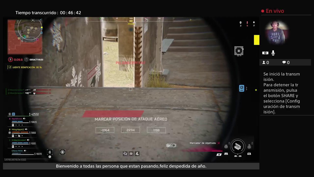 Transmisión de PS4 en vivo de Amadiz761,zombie.