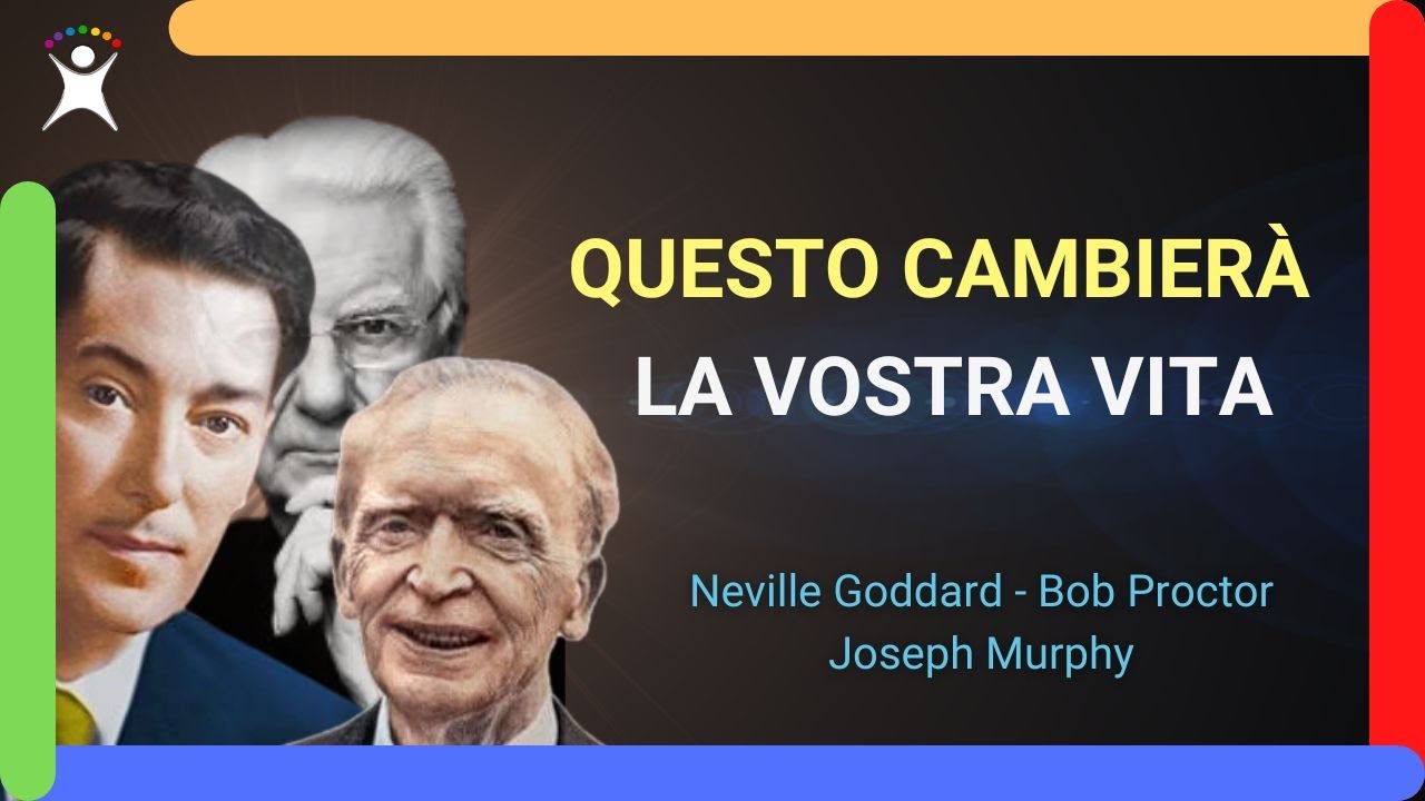Se Non Vuoi Aprire Gli Occhi Non Guardare Questo Video (NEVILLE GODDARD - JOSEPH MURPHY - PROCTOR) 🍀