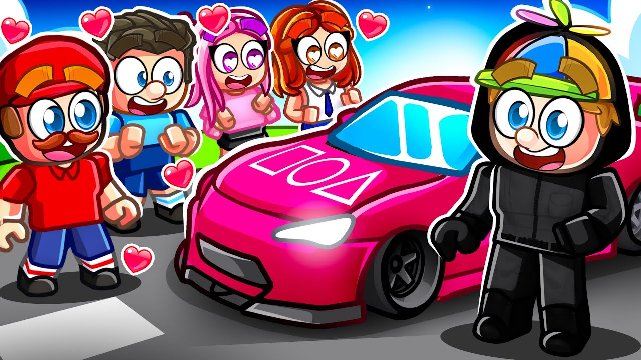 Rizzing MY CRAZY FAN GIRLS With The FRONTMAN Car In Roblox DRIVING EMPIRE!