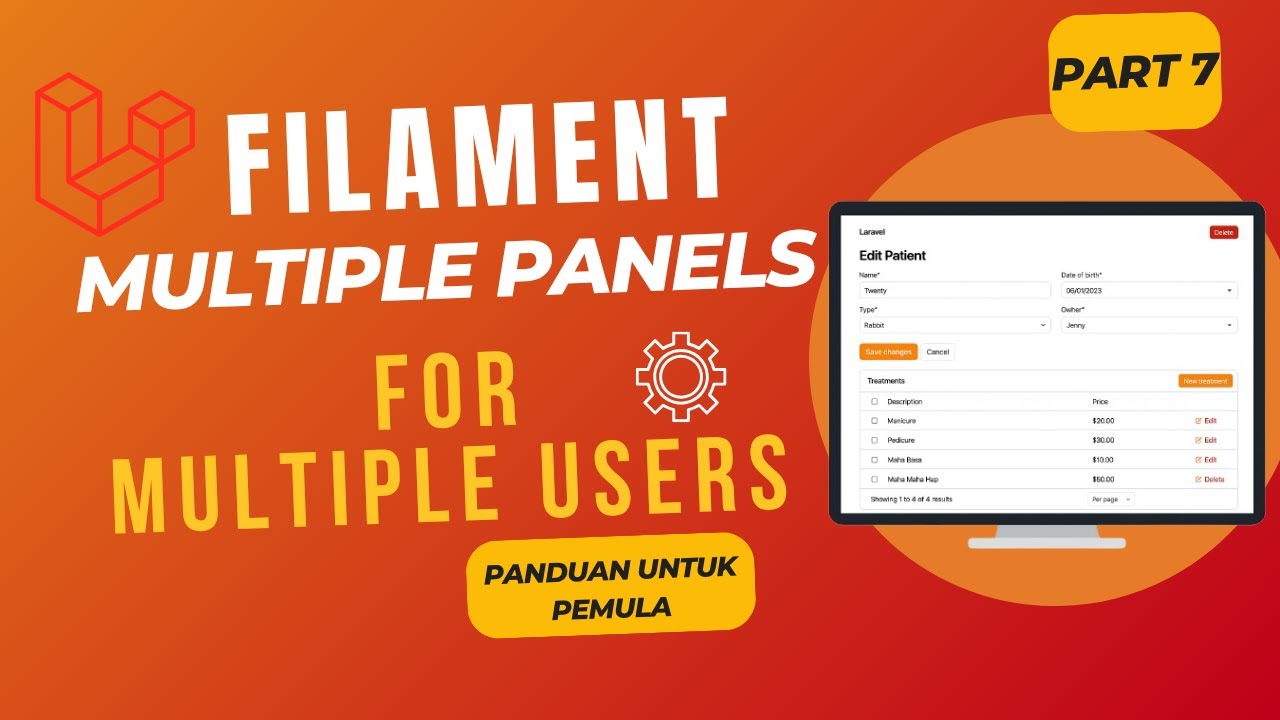 Laravel Filament Multiple Panels: Cara Buat Panel Baru & Pisahkan Resource | Part 7