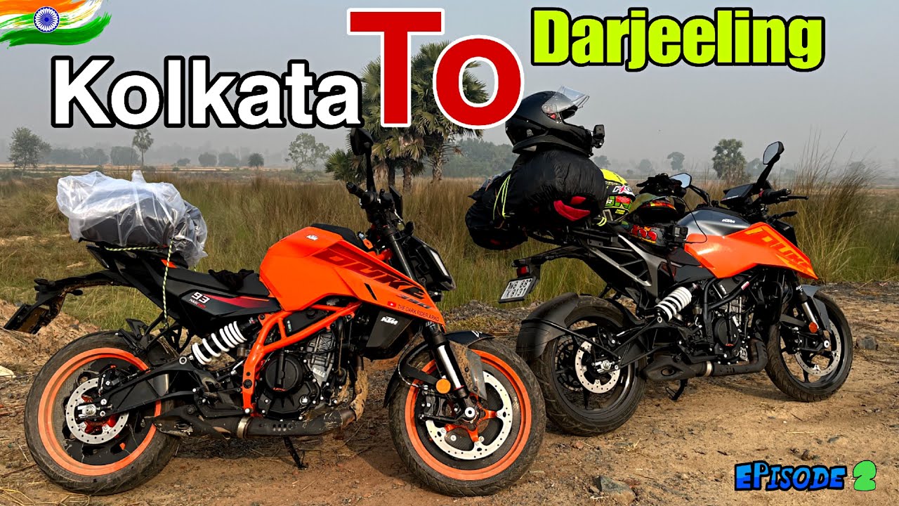 kolkata to Darjeeling♥️Ride || Day-2 Darjeeling trip ka😱|| Duke 250 ka Engine seized❌🥹||