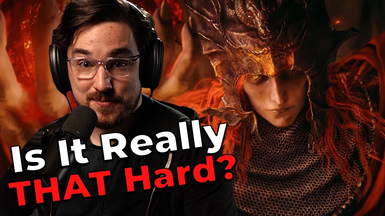 Is Shadow Of The Erdtree REALLY That Hard - Luke Reacts