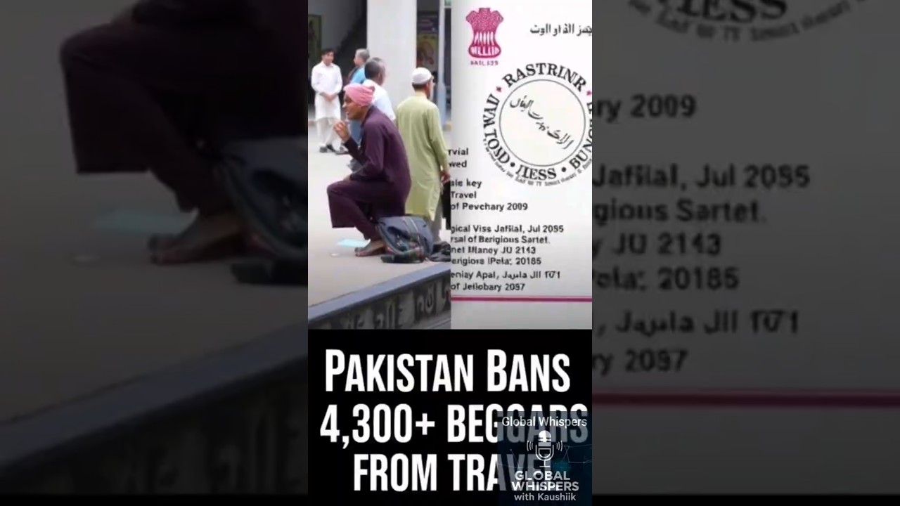 Pakistan Cracks Down on Beggar Misuse of Religious Visas