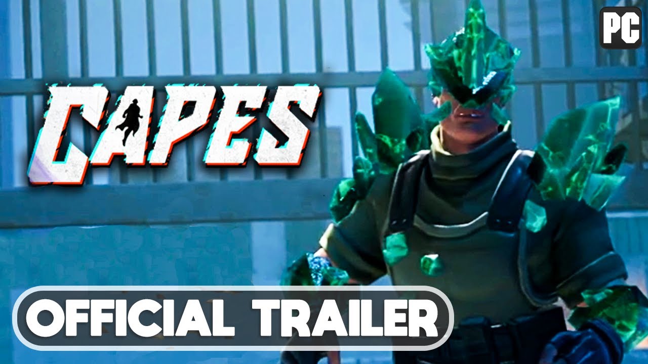 New Superhero Strategy Game - Capes 2023 (Official Gameplay Reveal Trailer)