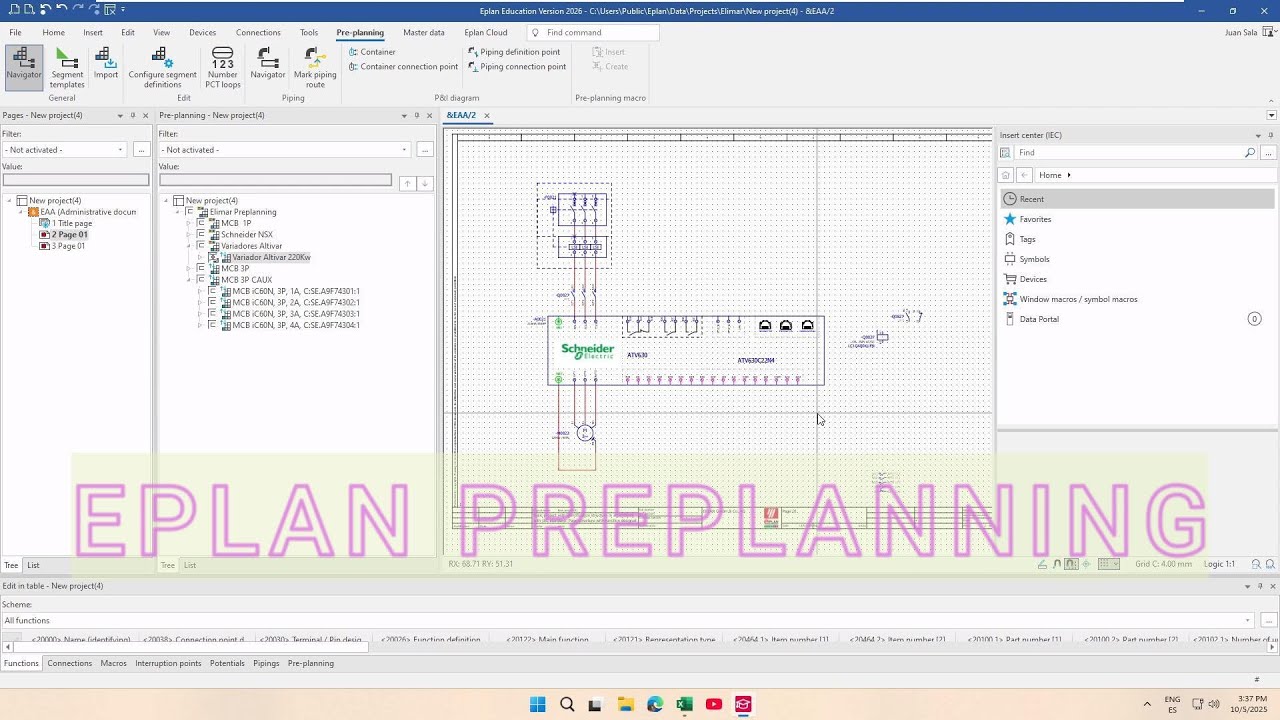 Eplan Preplanning en 15 min