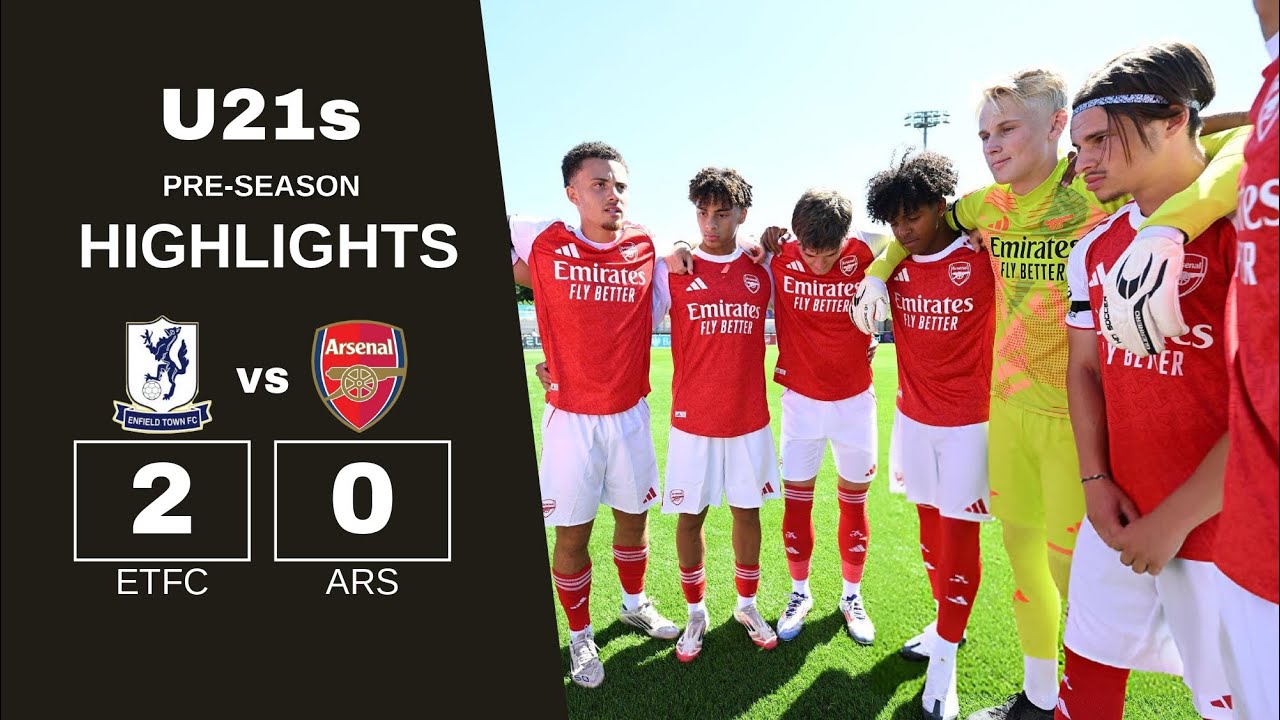 Arsenal U21 0-2 Enfield Town FC | U21s Stunned in Pre-Season Upset (29/07/25)