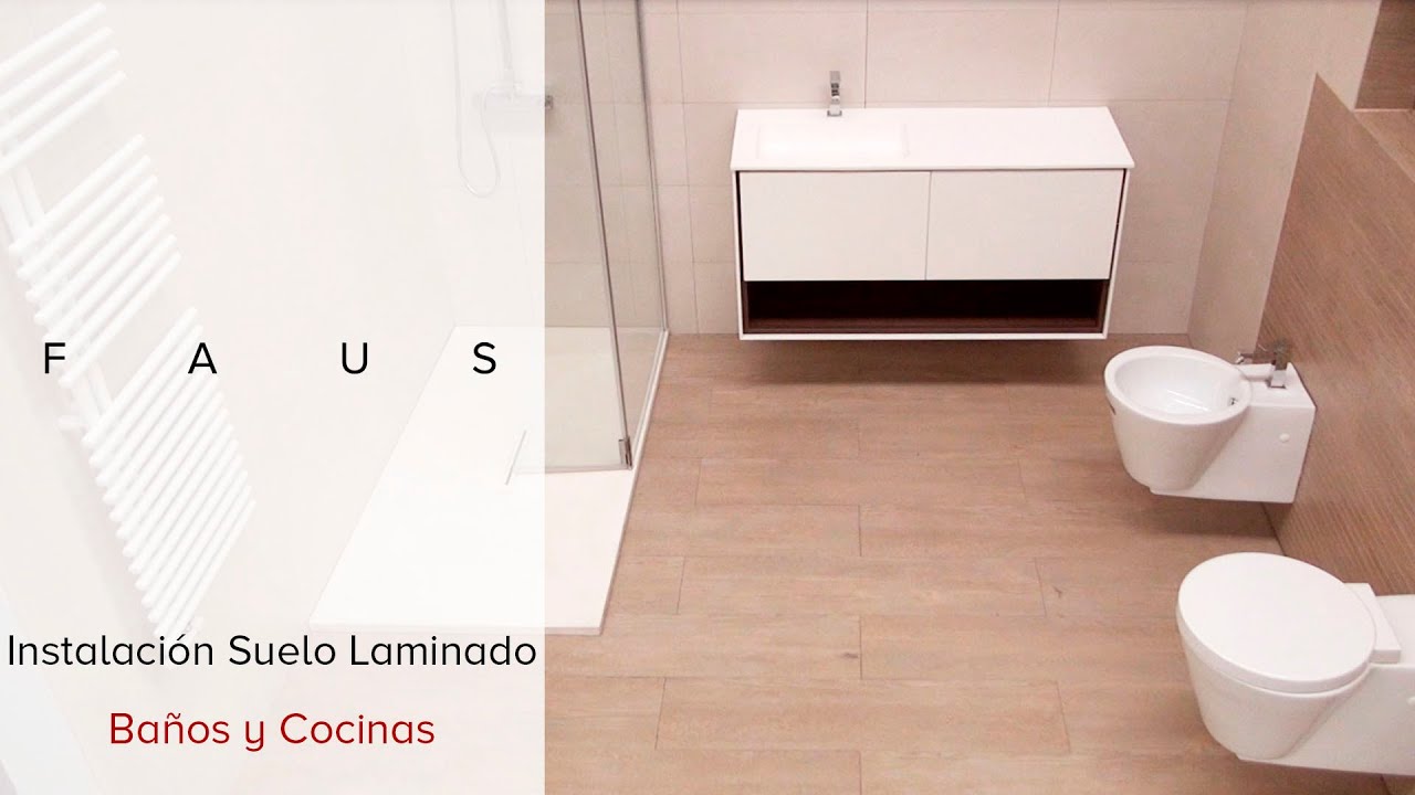 Cómo instalar suelo laminado en baños (y cocinas)
