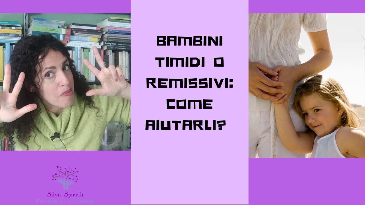 Bambini timidi o remissivi: come aiutarli?