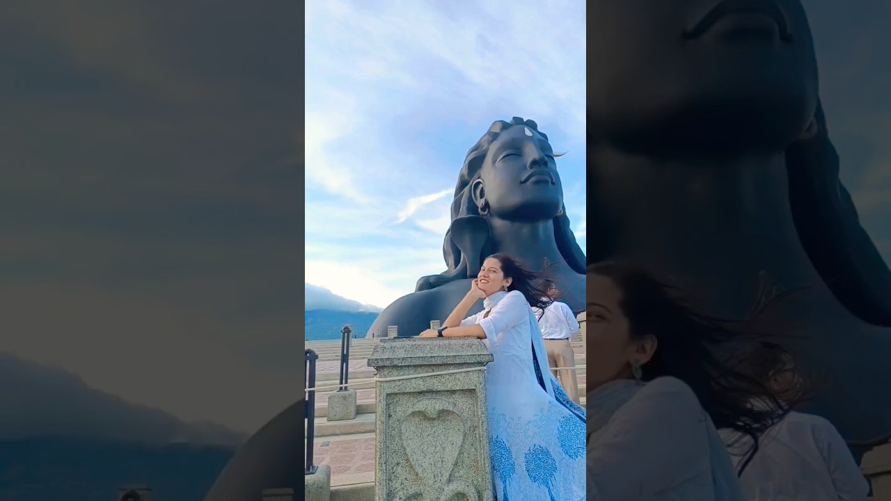 The Shiva Statue #shivastatue #tamilnadutourism #coimbatore #travel