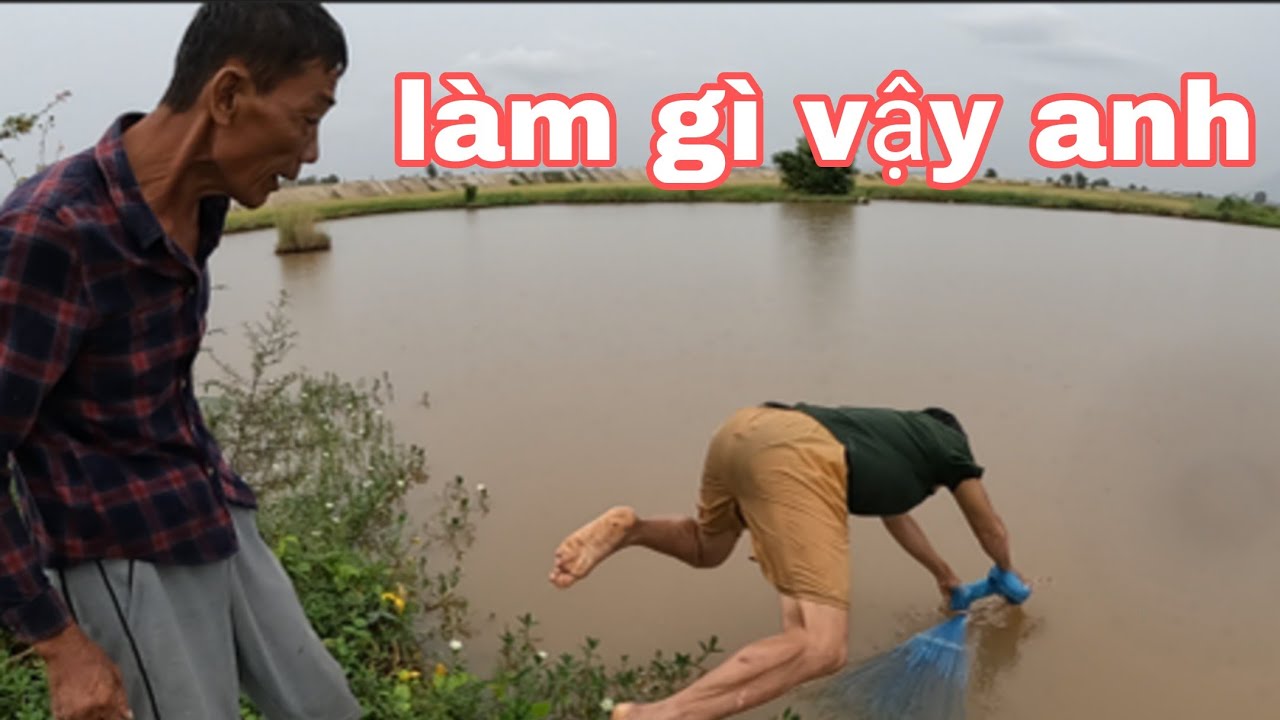 Cười Sặc Cơm Với Tư Cà Khịa Khi Dạy Anh Ba Chài Cá Và Cái Kết