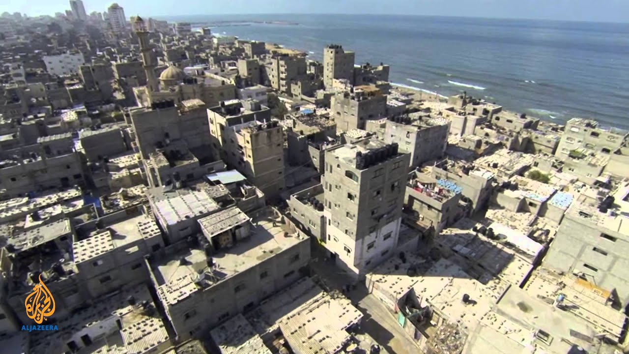 Palestine Remix - Drone Footage: Al Shati Refugee Camp