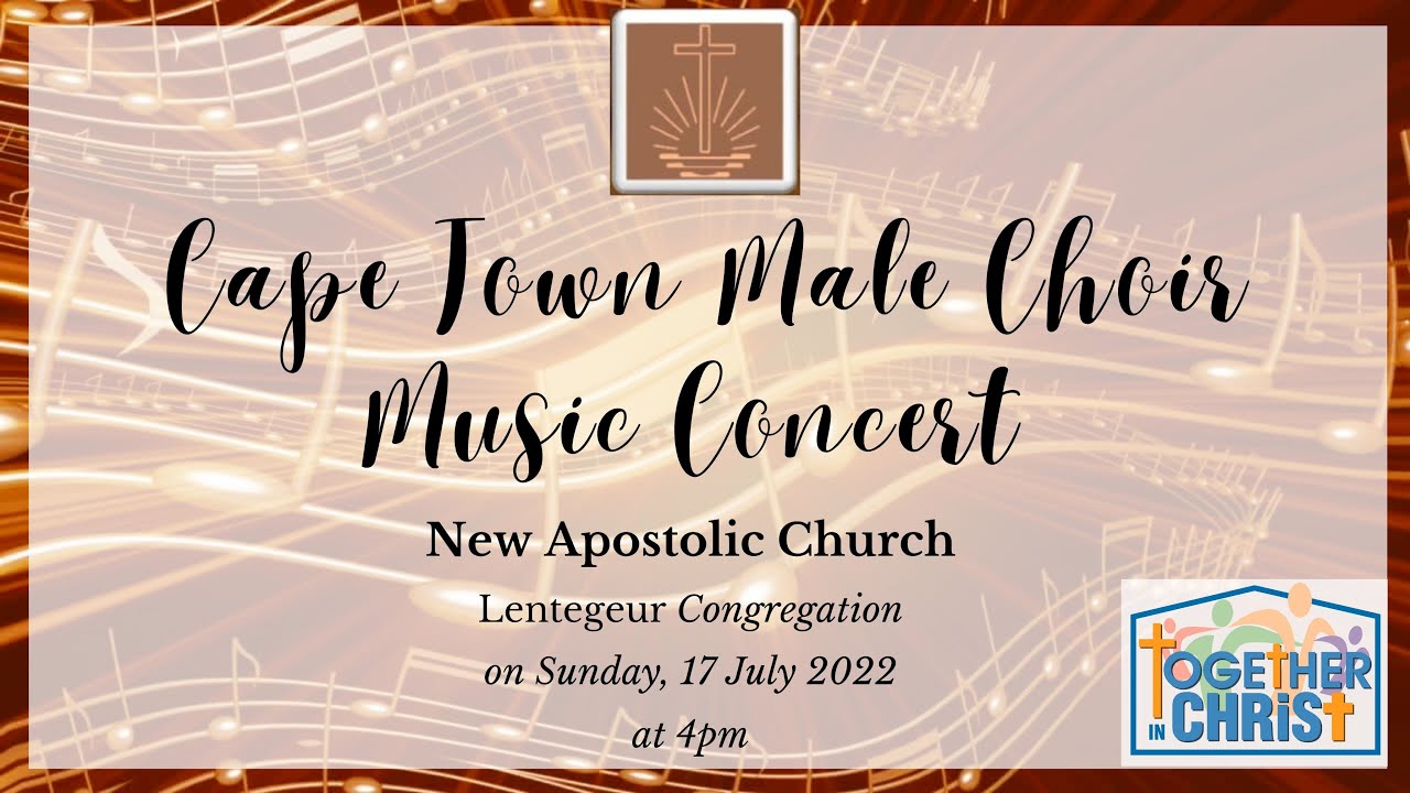 Cape Town Male Choir Concert